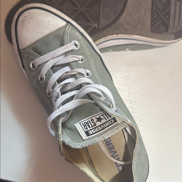 Converse| Sage/Olive Green Sneakers - Picture 8 of 10